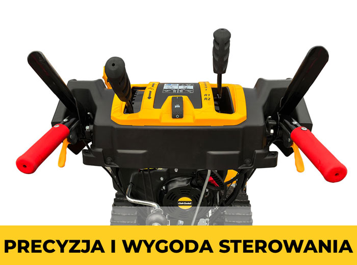 Panel sterowania w odśnieżarce Cub Cadet XS3 76 TDE